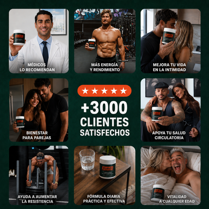 DURO+™ | Potenciador del rendimiento sexual